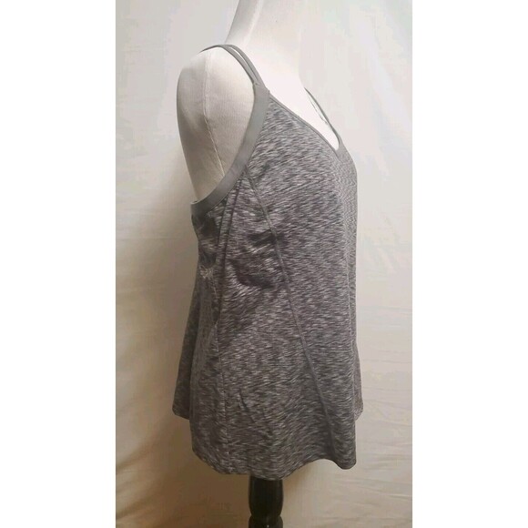 The North Face Flashdry Strappy Racerback Pullover Tank Top XLarge Heather Grey - Picture 2 of 7